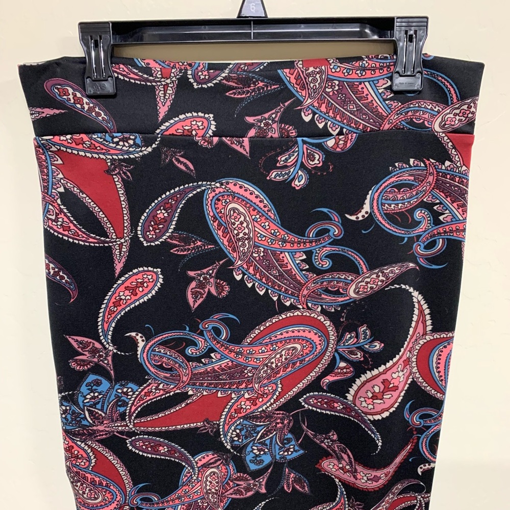 2/ $20 - Paisley Skirt-Junky Closet Brand-size med